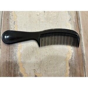 Estée Lauder Hair Comb Plastic Curved Handle Purse Travel Comb Vintage New